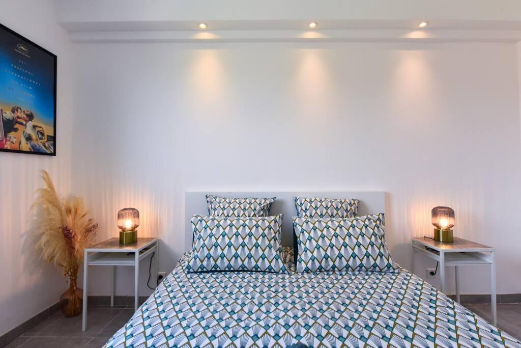 Croisette Beach - Modern 2 Bdrs Best Location! Cannes Exteriör bild